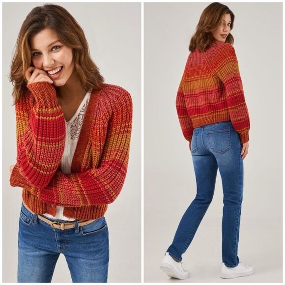 Frye Ombre Button Cardigan Size S - Picture 1 of 7